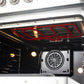 FORNO Torino 30" 4.32 cu. ft. Induction Range with True Convection, Air Fry and Sous Vide in Stainless Steel 240V, FFSIN0936-30