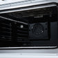 FORNO Torino 36" 5.36 cu. ft. French Door Induction Range with True Convection, Air Fry and Sous Vide in White 240V, FFSIN0950-36WHT