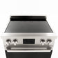 Induction Hardware Luxury Series Vega Edition 30-Inch 5.1 Cu. Ft. Induction Range, Self-Cleaning, Stainless Steel with Gold Accents, S-IR30-SS-VEGA