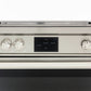 Induction Hardware Luxury Series Vega Edition 36-Inch 5.4 Cu. Ft. Induction Range, Self-Cleaning, Stainless Steel with Gold Accents, S-IR36-SS-VEGA