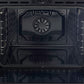 Induction Hardware Luxury Series Vega Edition 36-Inch 5.4 Cu. Ft. Induction Range, Self-Cleaning, Stainless Steel with Gold Accents, S-IR36-SS-VEGA