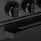 Induction Hardware Luxury Series 30-Inch 5.1 Cu. Ft. Induction Range, Self-Cleaning, Black Stainless Steel, S-IR30-BS