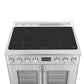 FORNO Torino 36" 5.36 cu. ft. French Door Induction Range with True Convection, Air Fry and Sous Vide in Stainless Steel 240V, FFSIN0950-36