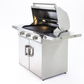 Induction Hardware 36" Outdoor Built-In Induction Griddle with Cart, BIG-36-CRT