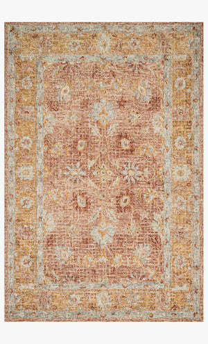 Loloi Julian JI-04 Terracotta / Gold area rug - image 1