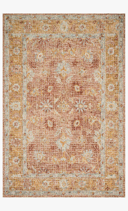 Loloi Julian JI-04 Terracotta / Gold area rug - image 1