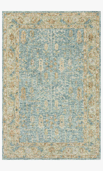 Loloi Julian JI-05 Blue / Gold area rug - image 1