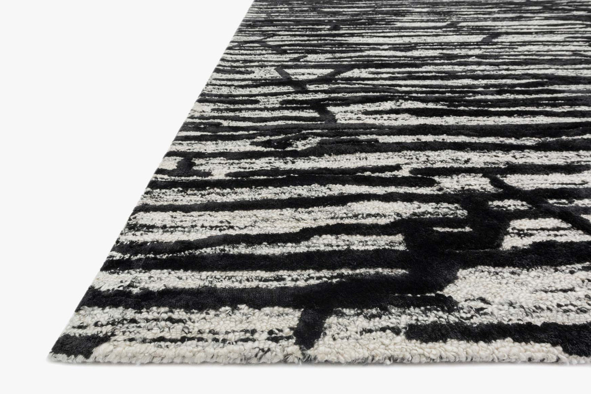 Loloi Juneau JY-07 Ivory / Black area rug - image 2