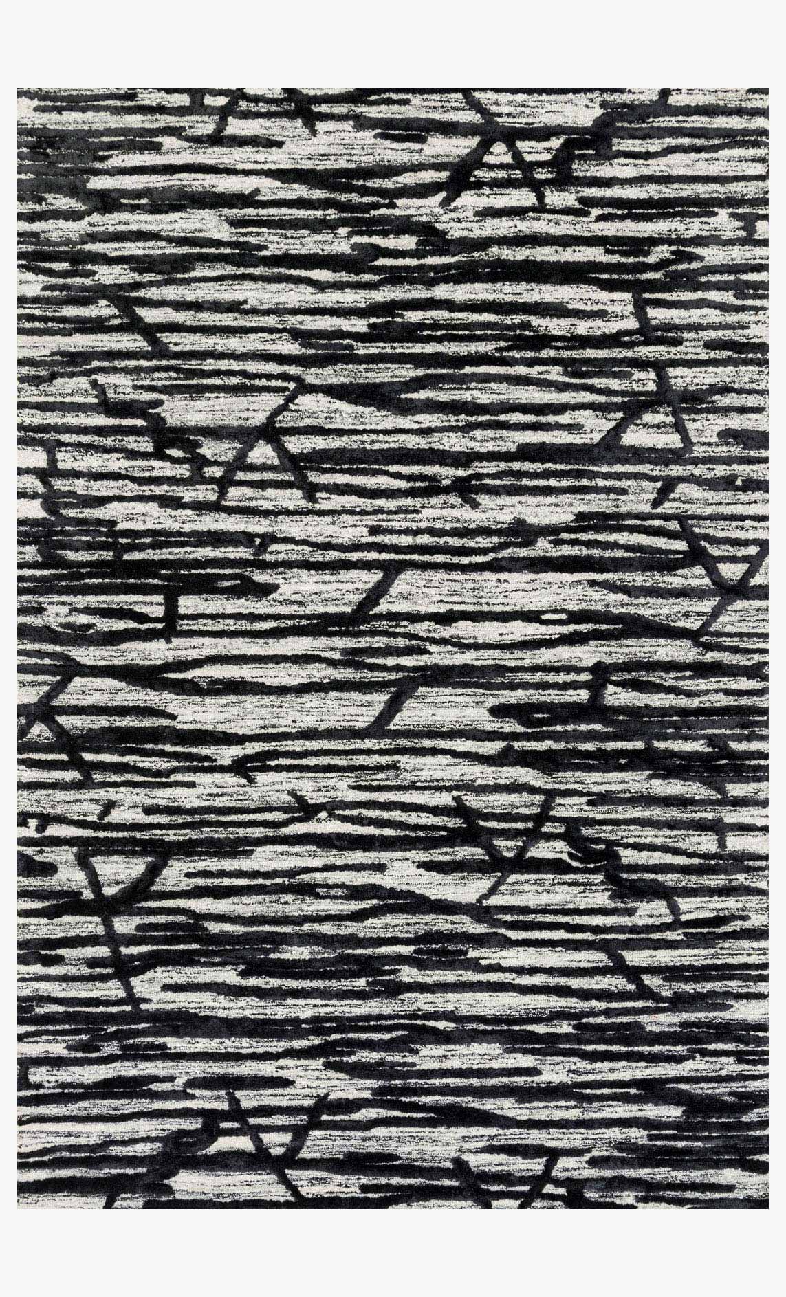 Loloi Juneau JY-07 Ivory / Black area rug - image 1