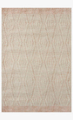 Loloi Kenzie KNZ-01 Ivory / Blush area rug - image 1