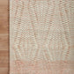 Loloi Kenzie KNZ-01 Ivory / Blush area rug - image 3