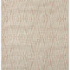 Loloi Kenzie Collection Hand Woven Contemporary Area Rug KNZ-01 - Ivory / Blush