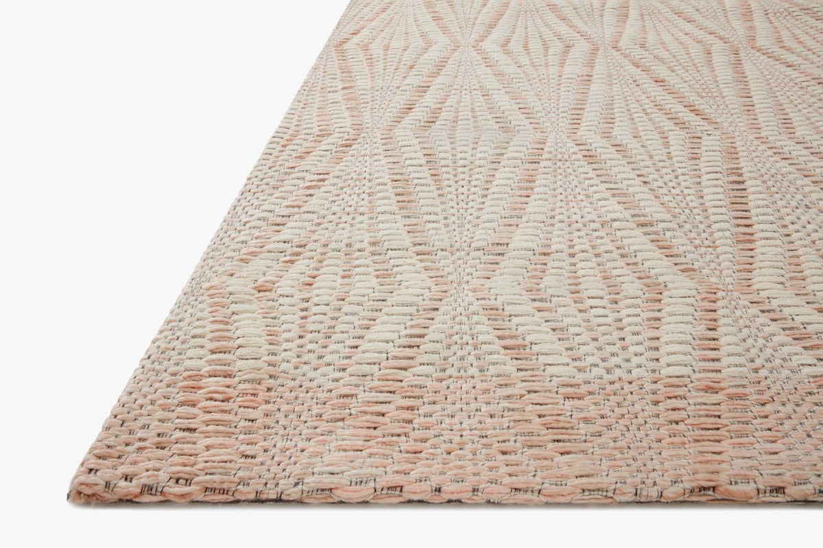 Loloi Kenzie KNZ-01 Ivory / Blush area rug - image 2