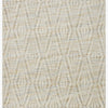 Loloi Kenzie Collection Hand Woven Contemporary Area Rug KNZ-01 - Ivory / Sand