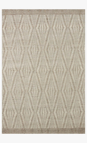 Loloi Kenzie KNZ-01 Ivory / Taupe area rug - image 1