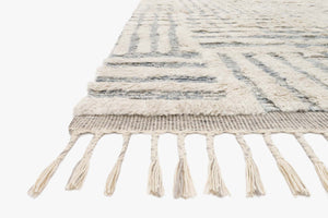Loloi Khalid KF-01 Ivory / Sky area rug - image 2