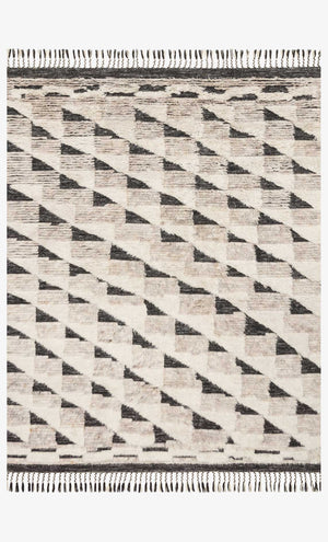 Loloi Khalid KF-02 Natural / Black area rug - image 1