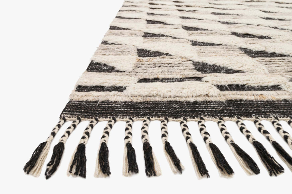 Loloi Khalid KF-02 Natural / Black area rug - image 5