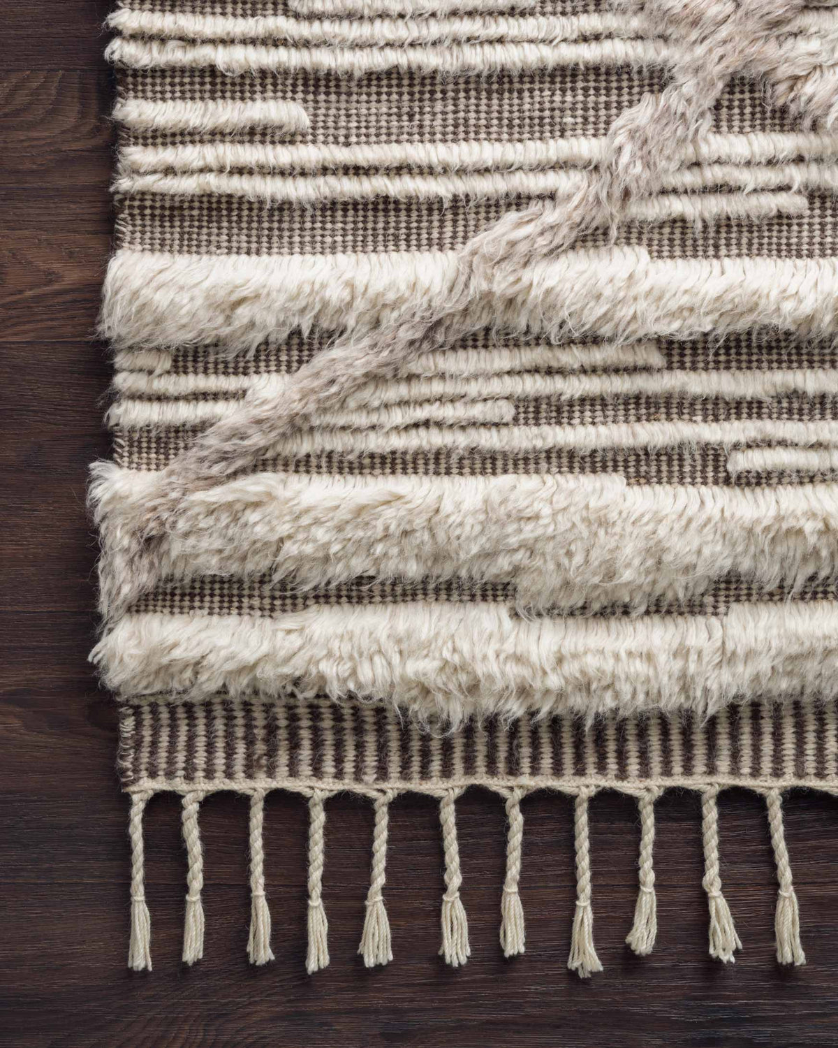 Loloi Khalid KF-07 Ivory / Taupe area rug - image 3