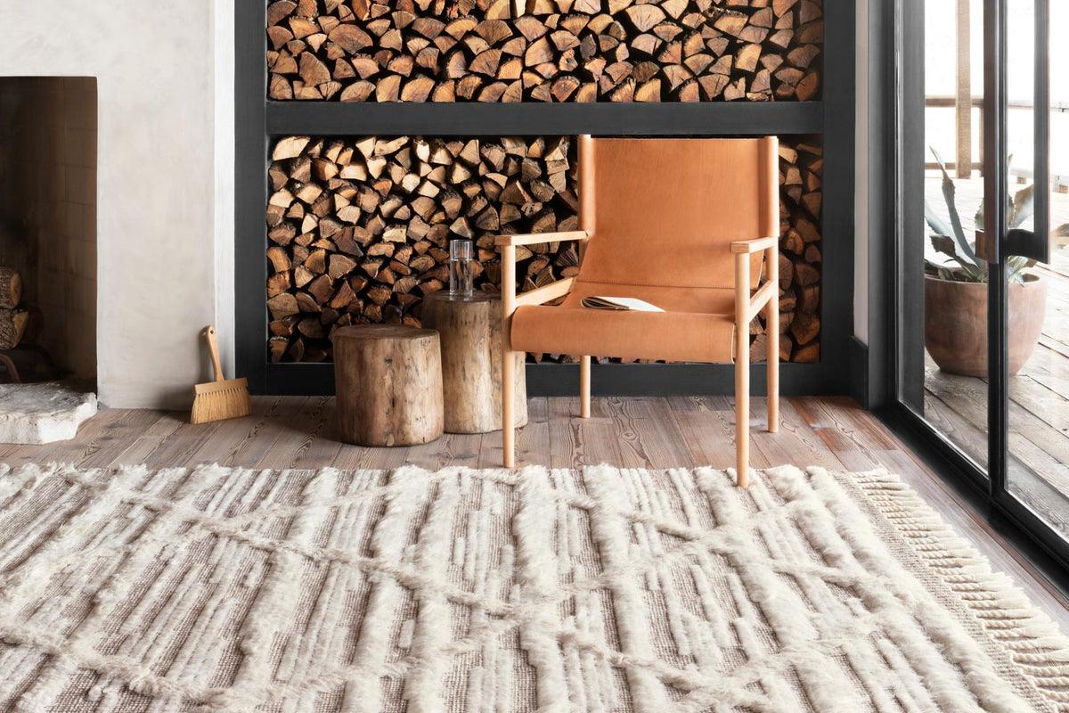 Loloi Khalid KF-07 Ivory / Taupe area rug - image 6