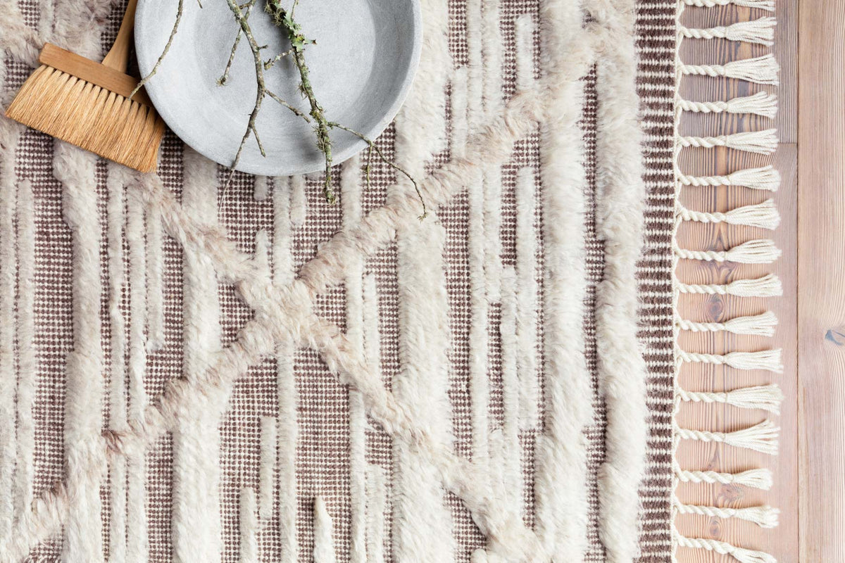 Loloi Khalid KF-07 Ivory / Taupe area rug - image 5
