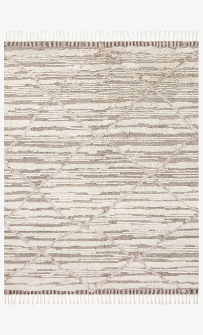Loloi Khalid KF-07 Ivory / Taupe area rug - image 1