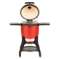 Kamado Joe® Classic Joe Series III 18" Charcoal Grill in Red with Cart