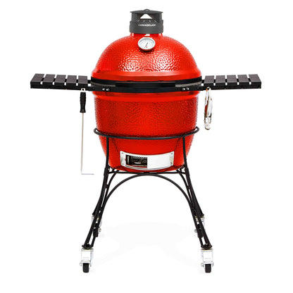 Kamado Joe® Classic Joe Series II 18" Charcoal Grill in Red with Cart