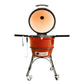 Kamado Joe® Classic Joe Series II 18" Charcoal Grill in Red with Cart