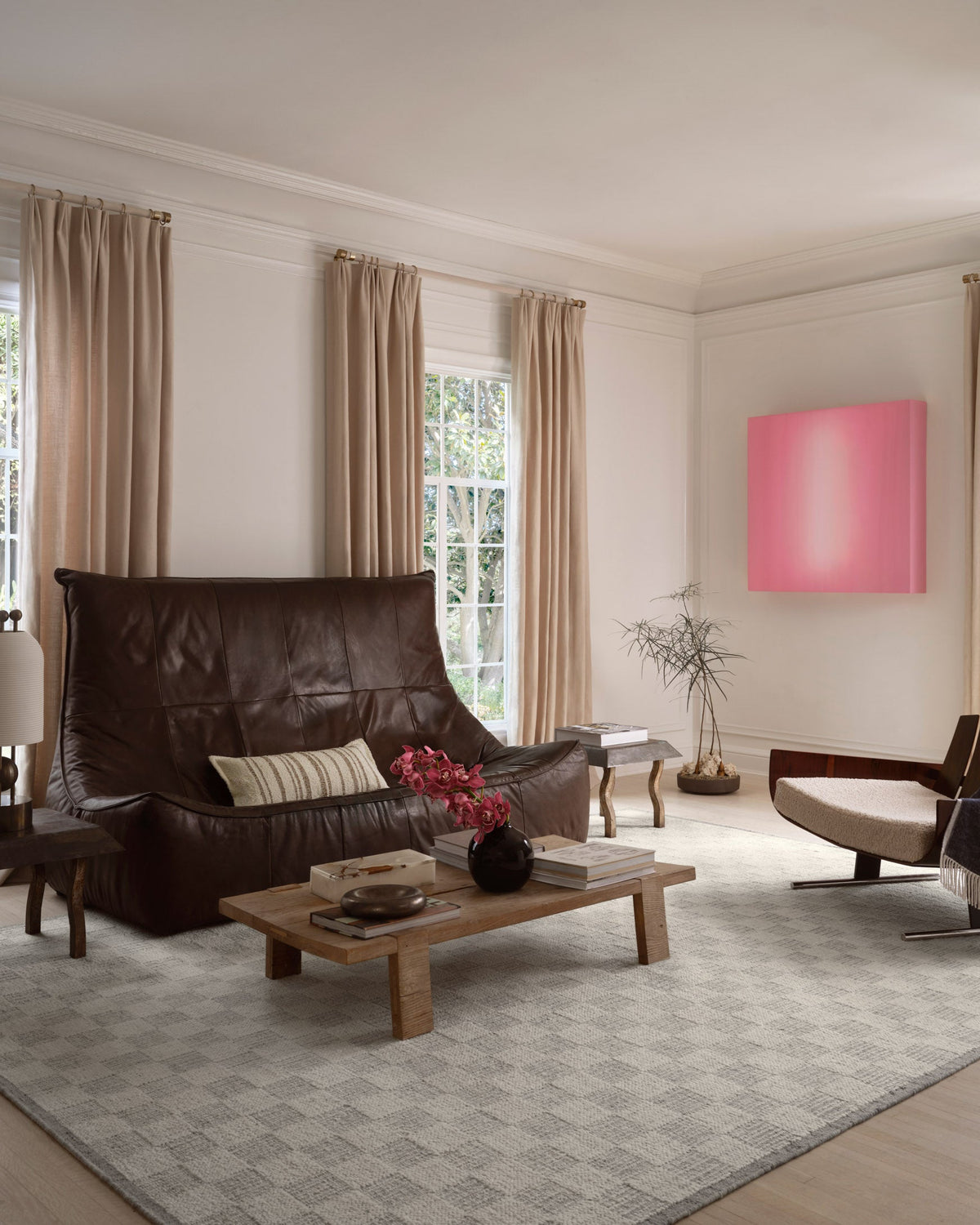 Loloi Knox KNX-01 Br Ivory / Sky area rug - image 2