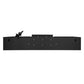 Cosmo Haven 36" Ducted Under Cabinet Range Hood, Touch Controls, LED Lights in Matte Black, COS-KS6U36-BK