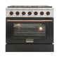 TEST - Kucht Professional 36 inch 5.2 Cu. Ft. Gas Range