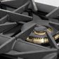 Kucht 36" 5.2 cu. ft. 6 Burner Natural Gas Dual Fuel Range in Titanium Stainless Steel with Digital Thermostat