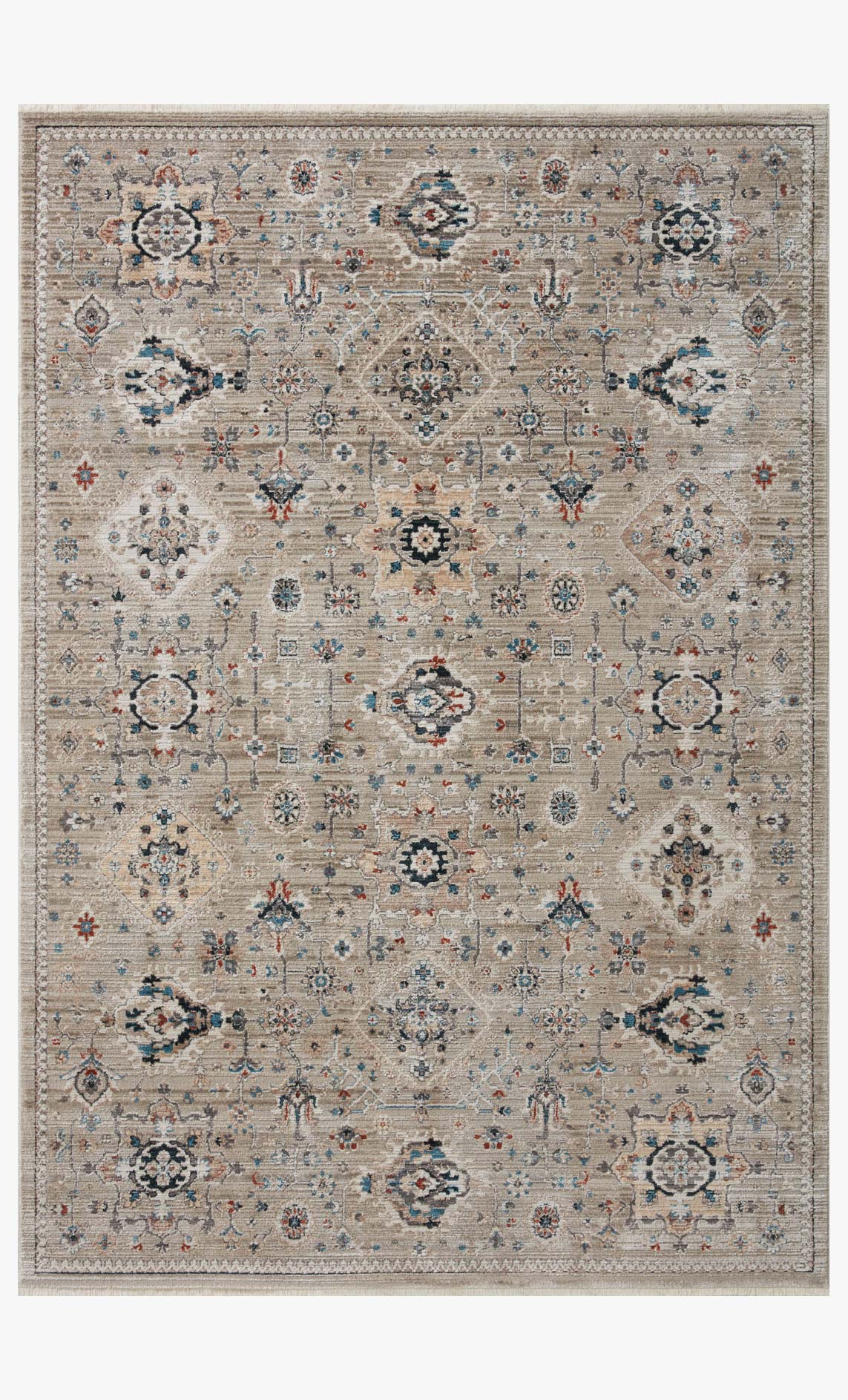Loloi Leigh LEI-02 Dove / Multi area rug - image 1