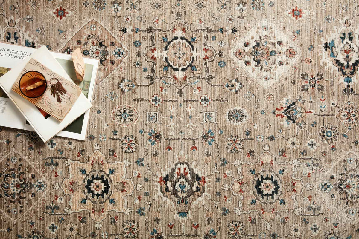 Loloi Leigh LEI-02 Dove / Multi area rug - image 2