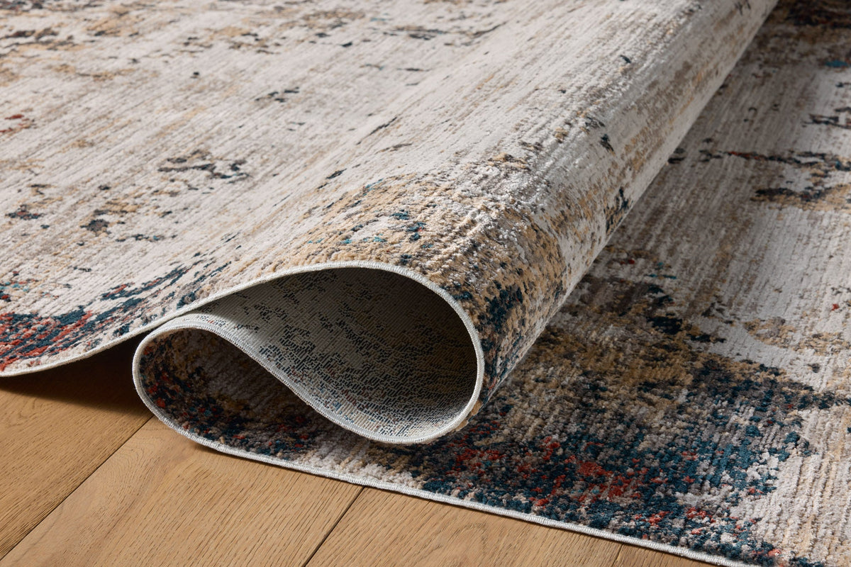 Loloi Leigh LEI-05 Ivory / Charcoal area rug - image 5
