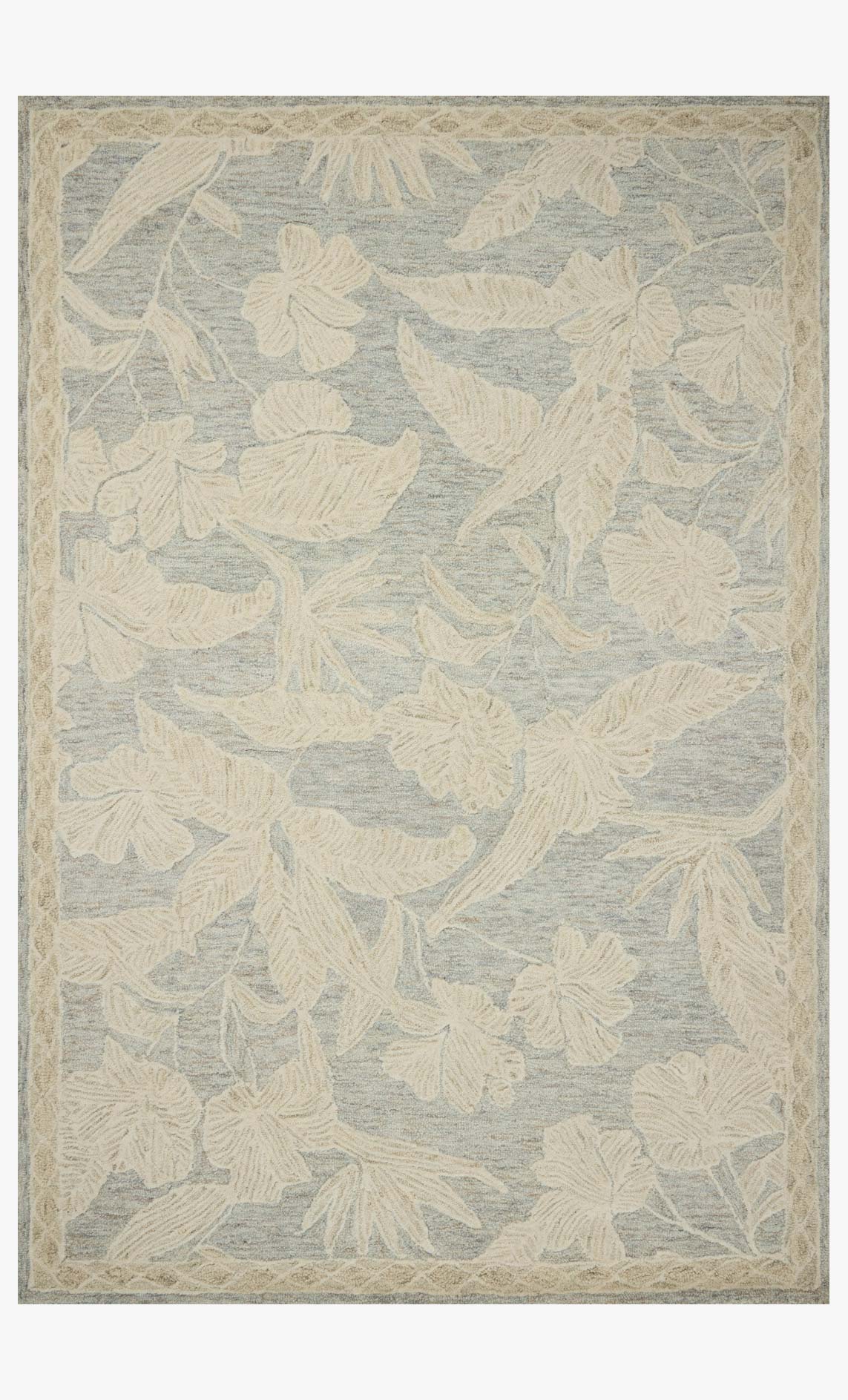 Loloi Lenore LNO-01 Blue / Natural area rug - image 1