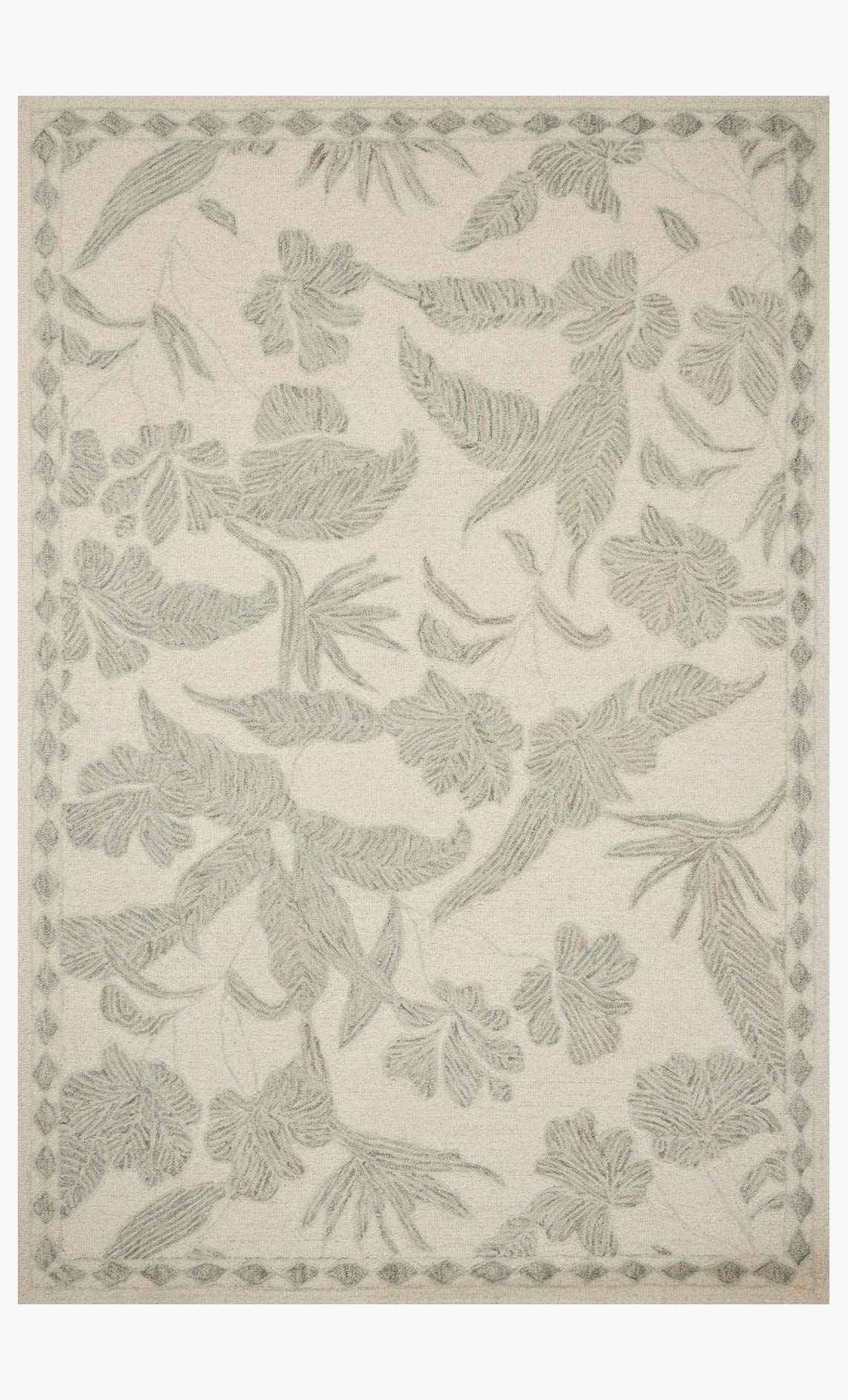 Loloi Lenore LNO-01 Ivory / Sky area rug - image 1