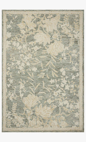 Loloi Lenore LNO-02 Lagoon / Wheat area rug - image 1