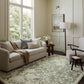 Loloi Lenore LNO-02 Lagoon / Wheat area rug - image 2