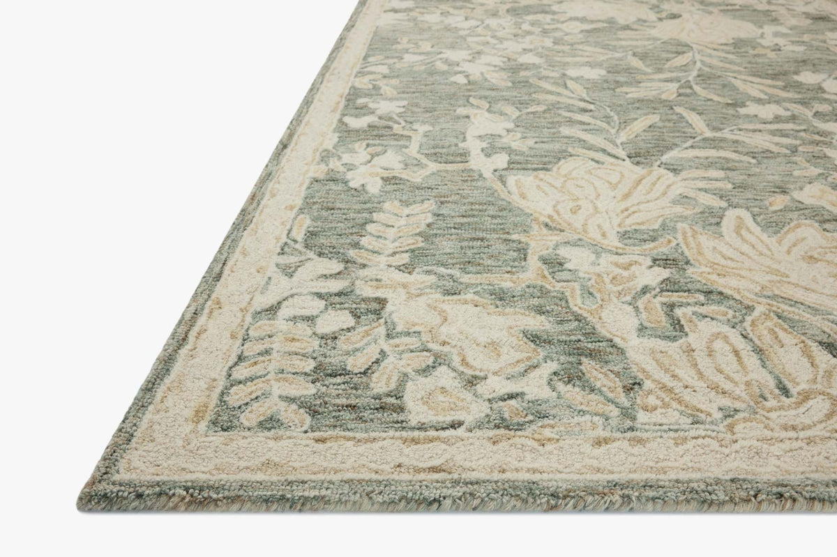 Loloi Lenore LNO-02 Lagoon / Wheat area rug - image 3