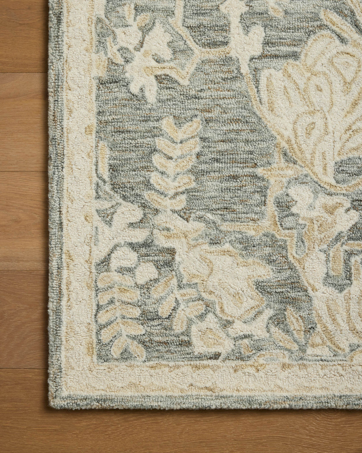 Loloi Lenore LNO-02 Lagoon / Wheat area rug - image 5