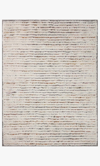 Loloi Levitt shag LEV-01 Ivory / Multi area rug - image 1