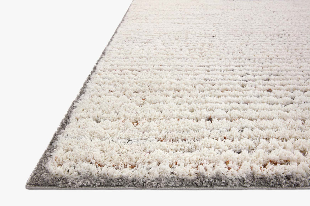 Loloi Levitt shag LEV-01 Ivory / Multi area rug - image 3