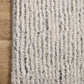 Loloi Levitt shag LEV-02 Ivory / Grey area rug - image 6