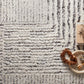 Loloi Levitt shag LEV-02 Ivory / Grey area rug - image 3
