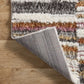 Loloi Levitt shag LEV-03 Ivory / Sunset area rug - image 6