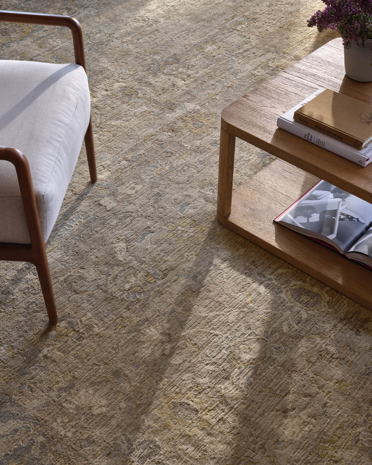 Loloi Legacy LZ-01 Ash / Lagoon area rug - image 3