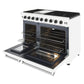 THOR Kitchen 48" Professional Gas Range in White Matte, LRG4807UW