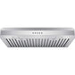 36 Inch 600 CFM Under Cabinet Range Hood - VICTORY Luna